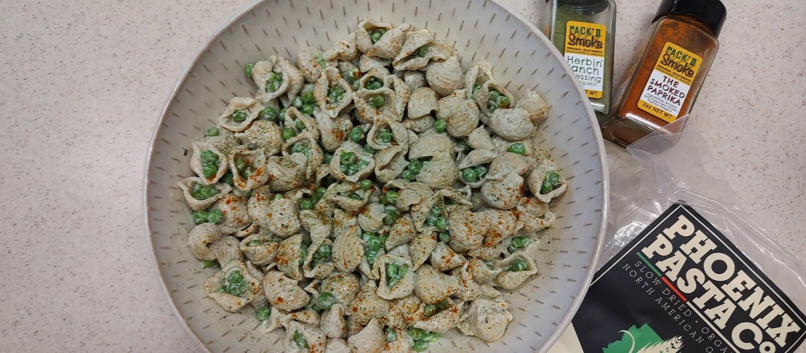 Shells and Herbs Pasta Salad